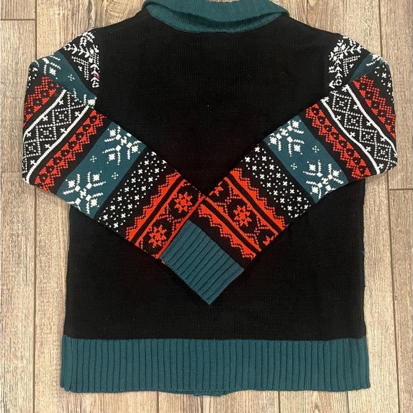 Kids Grinch Ugly Christmas Sweater L 2024 🎄Grow Your Heart 3 Sizes - Picture 4 of 8